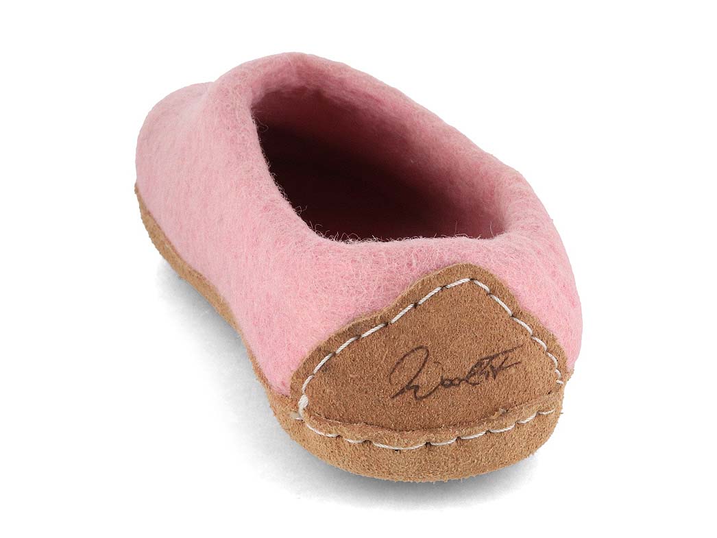 Barfuß-Hausschuh Footprint, rosa