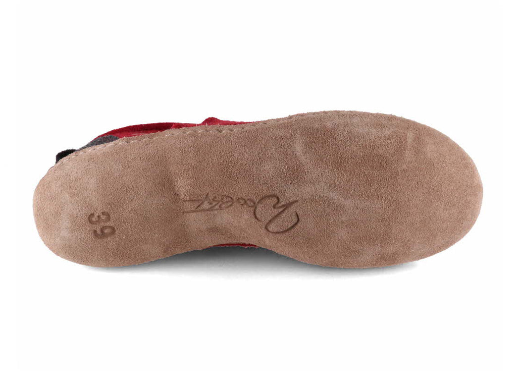 sohle taiga-home-office-hausschuhe-dunkelrot #farbe_dunkelrot