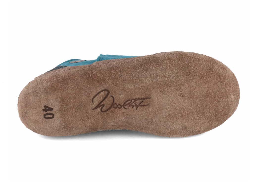 sohle taiga-home-office-hausschuhe-tuerkis #farbe_tuerkis