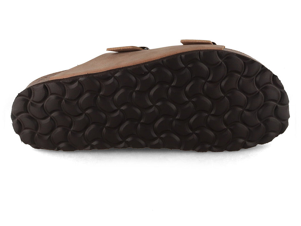 Tuffeln Föhr Ledersandale, beige