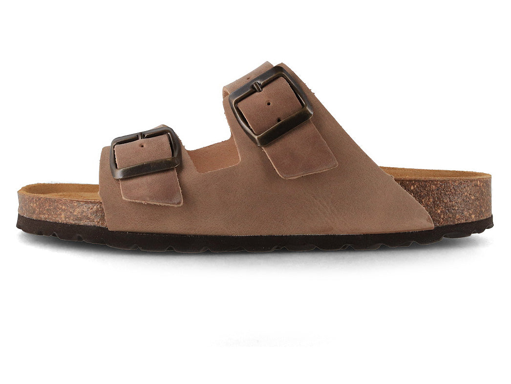 Tuffeln Föhr Ledersandale, beige