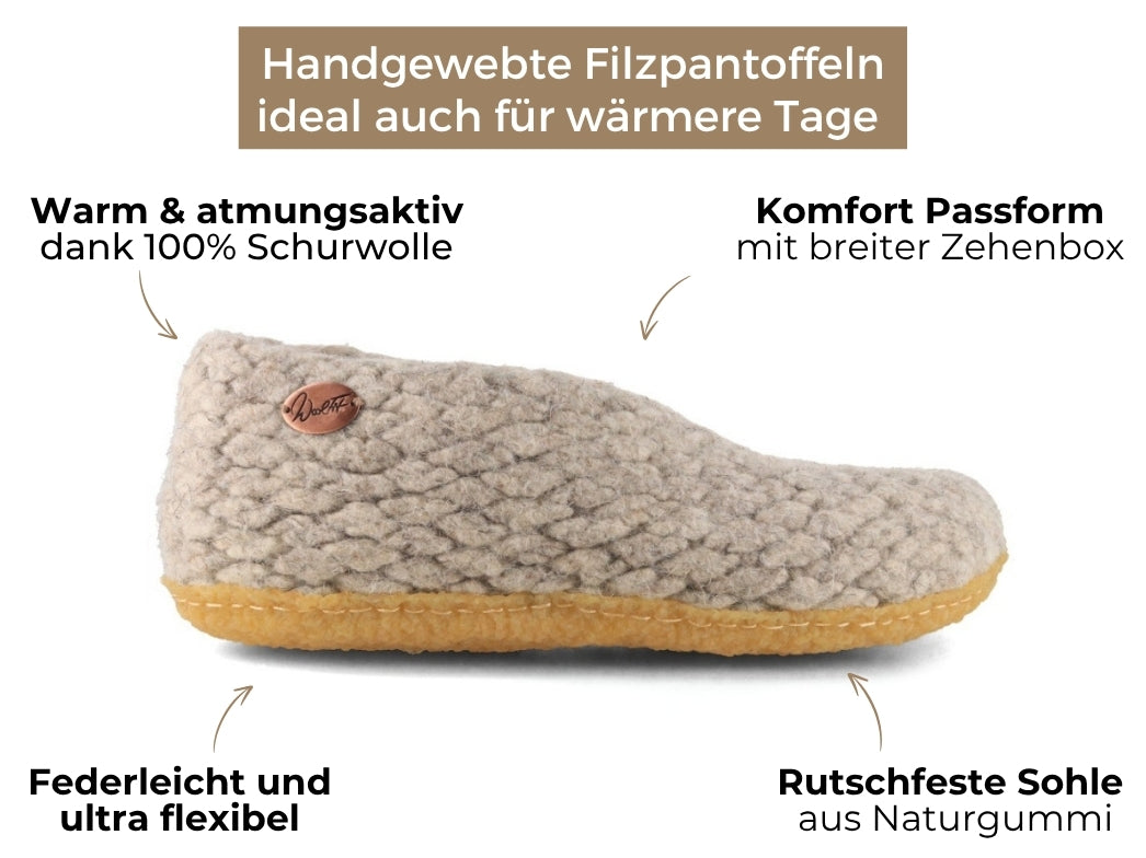 1 woolies-gewebte-hausschuhe-mit-naturgummisohle-beige #farbe_beige