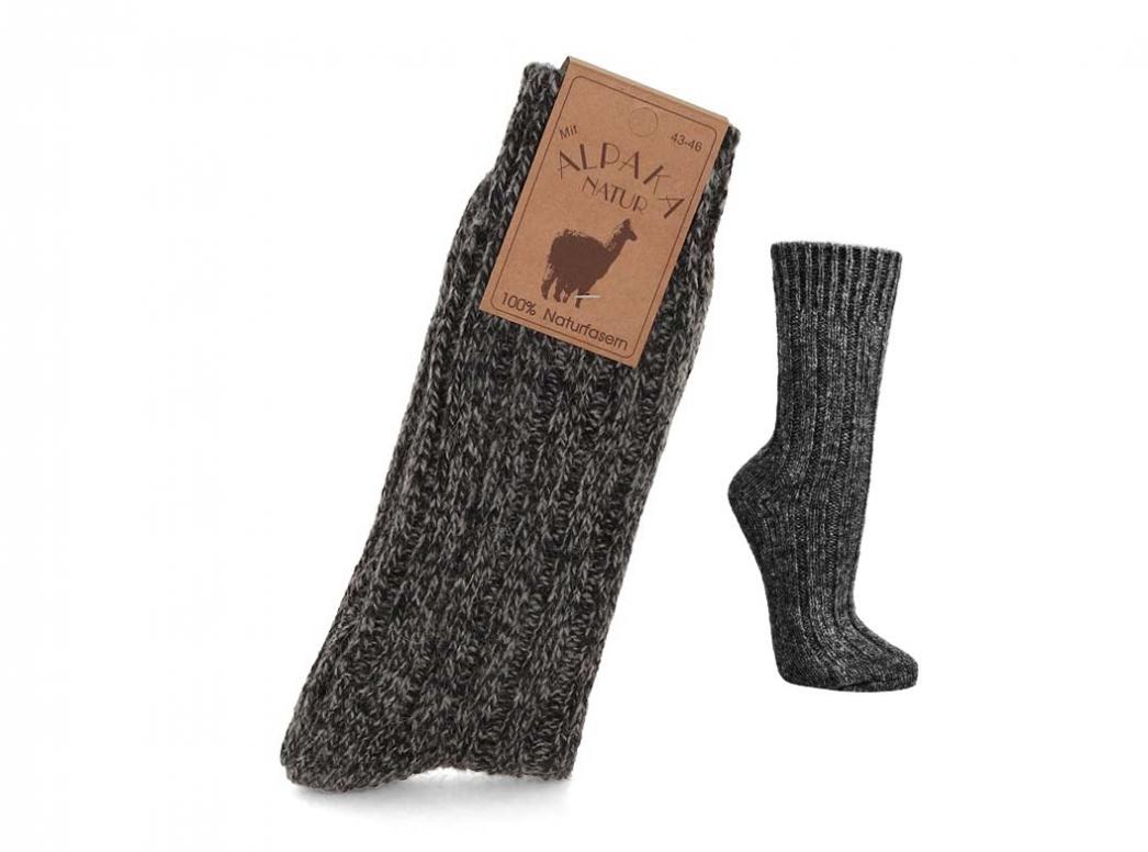 WoolFit 'Alpaka Komfort' Wollsocken aus 100% Wolle, OEKO-TEX100