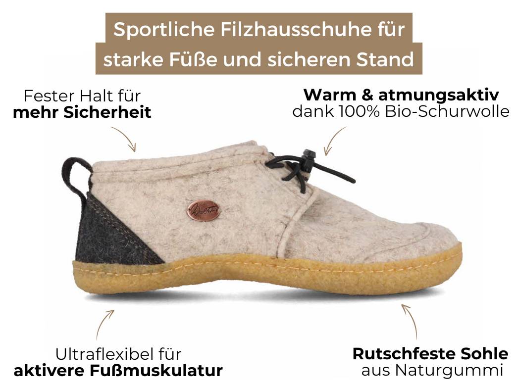 Barfußschuhe Nomad, beige