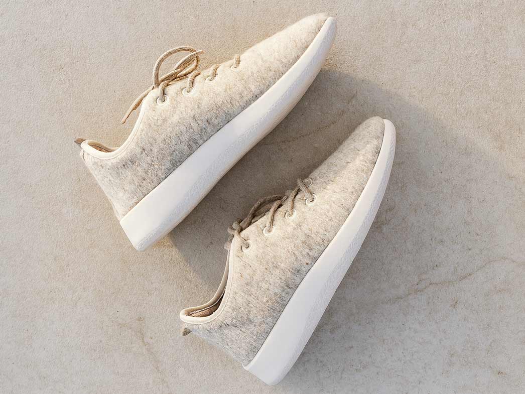 Merino Woll-Sneaker - beige