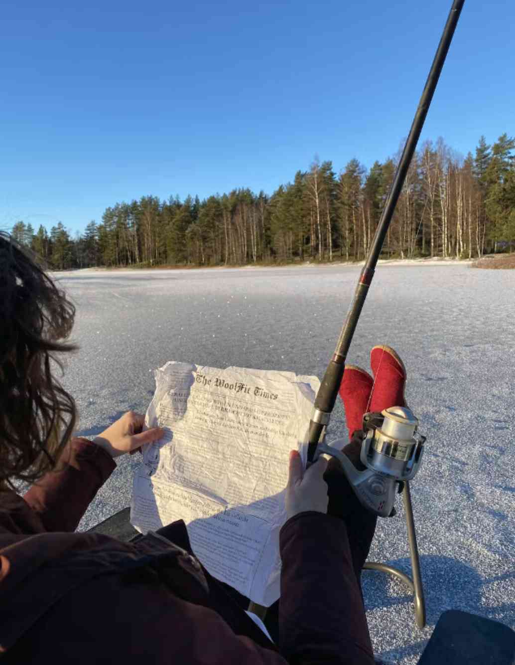Home Office Hausschuhe Taiga, dunkelrot