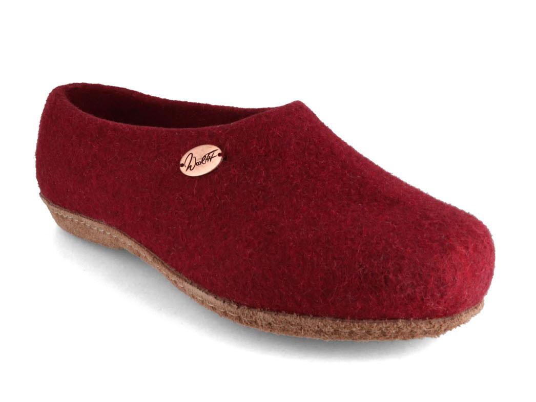 classic-slipper-hohe-filzhausschuhe-mit-einlegesohle-dunkelrot #farbe_dunkelrot